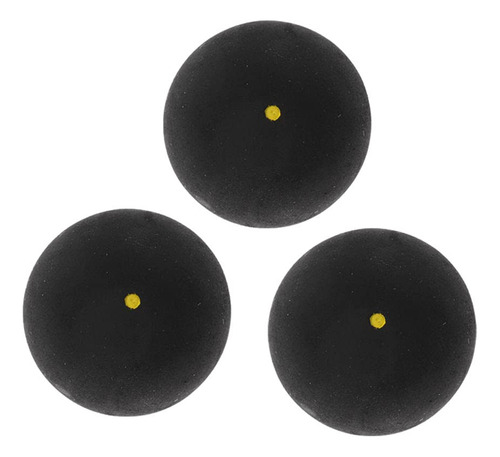 Pack 3 Squash Entrenamiento Punto Amarillos