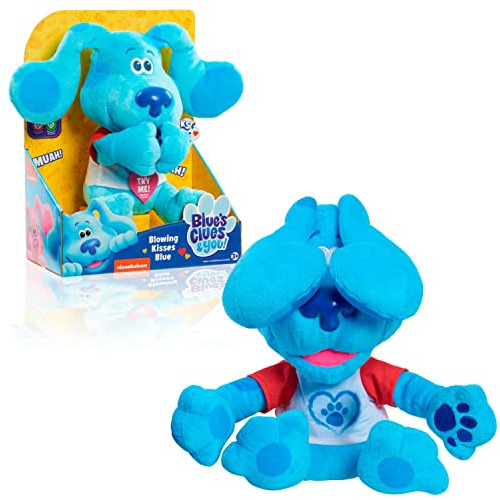 Blue's Clues &amp; You! Blowing Kisses Blue Feature Plush An