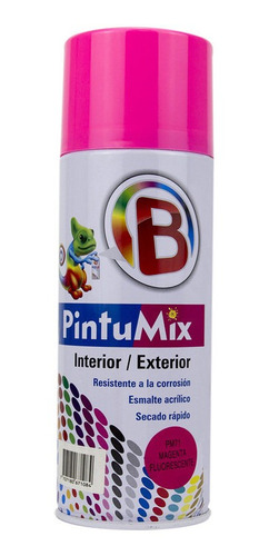 Pinturas Pintumix De 400 Ml Magenta Fluorescente