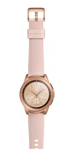 Galaxy Watch Samsung Rose Feminino Lindo 42mm Sm r810