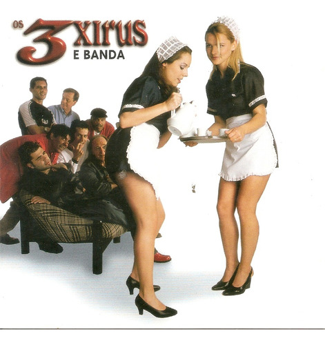 Cd - Os 3 Xirus E Banda - Café No Bule