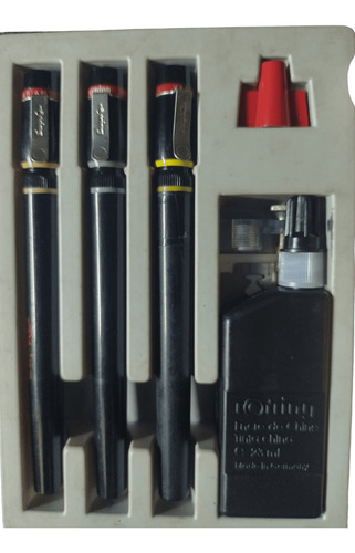 Juego De 3 Rapidografos Rotring - Unidad a $350000