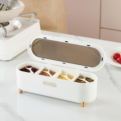 Contenedor De Condimentos, Caja De Almacenamiento Nórdica