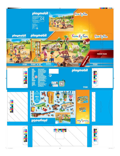 Playmobil Regalo Zoológico +18 Animales 4 Figuras 63pc 71191 Zoológico Animales