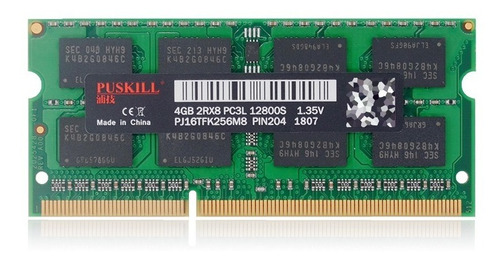 Imagen 1 de 3 de Memoria Ram Ddr3 4gb Laptop 4gb 2rx8 Pc3 12800s 1.5v