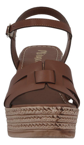 Zapato Casual Pv794742 Fresco Horma Comun Liso Tacon Ancho