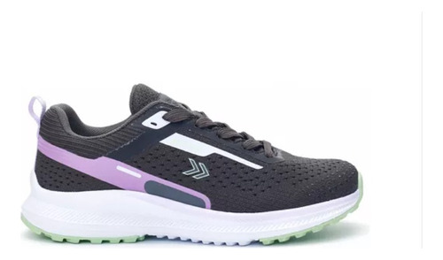 Zapatilla Deportiva Topo Y Lila Ciclon Mujer Atomik