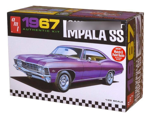 Chevy Impala Ss 1967 Amt 2t Stock Fábrica