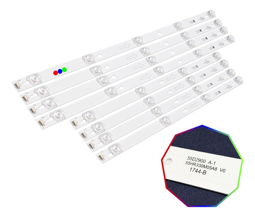 Leds Tcl 55s401 55s405 55s412 55s4900, 55d2900 - Alum Promo*