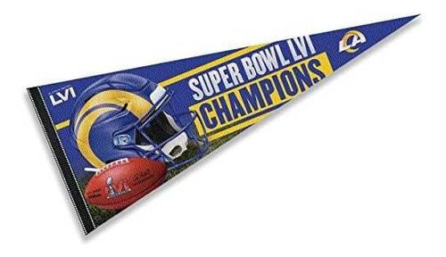 Banderín La Rams 2022 Super Bowl Lvi Champions Wincraft