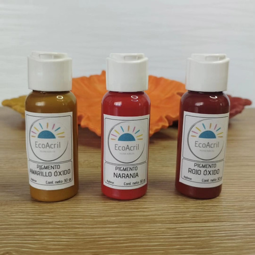 Paquete De 3 Pigmentos Otoño De 30 G. C/u