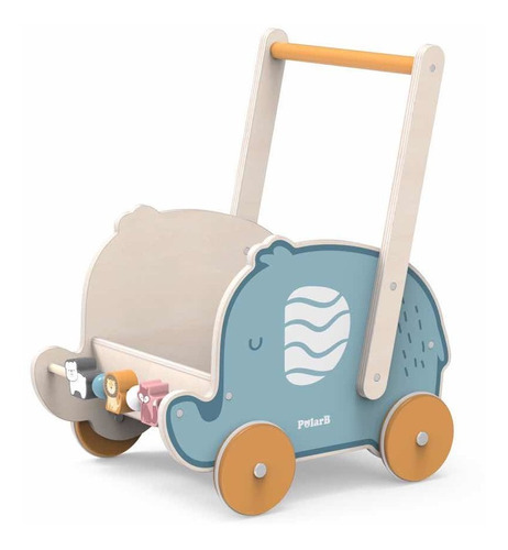 Caminador Madera Carrito Elefante Bebe Polar B Cadaques Kids