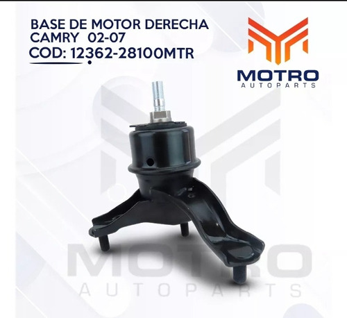 Base De Motor Derecha Camry 2.4 Lumiere 02-05