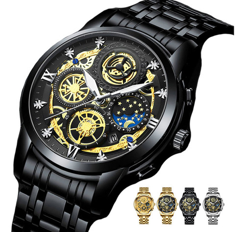 Reloj De Cuarzo De Lujo Para Hombre