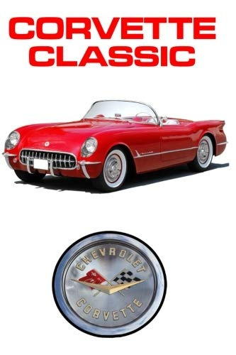 Corvette Classic Driving And Enjoying Collectible Cars (red 