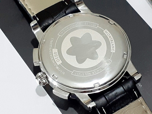 Relógio Montblanc Pulseira Couro Bovino