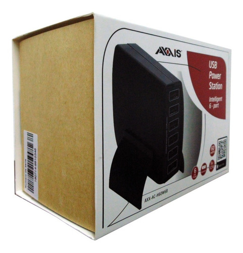 Imagen 6 de 7 de Estacion De Carga Usb 6 Puertos 60w 12a Axxis C/base Nuevo