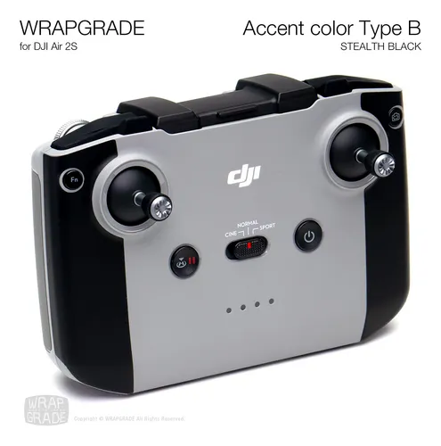 Wrapgrade Skin Compatible Con Dji Air 2s | Color De Acento .