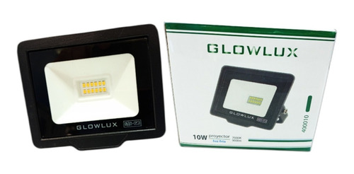 Pack X4 Proyector Reflector Eco Led 10w Frío Glowlux  E A 