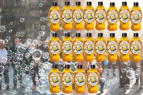 Kit Mi Villano Favorito 20 Botellas De Burbujas 150ml C/u