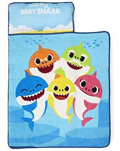 Baby Shark - Alfombrilla Para Siesta Para Niños Pequeños -