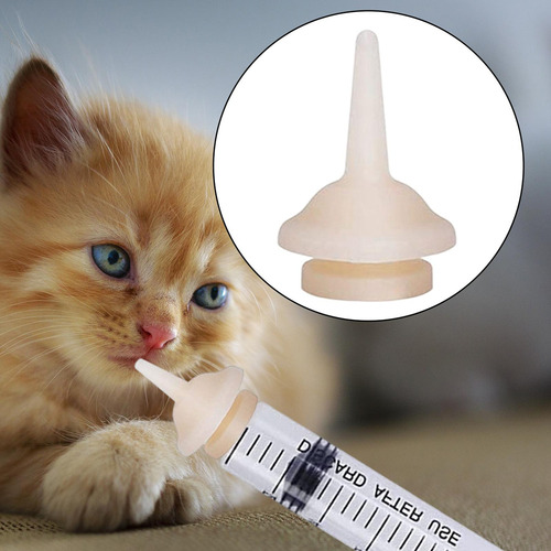 2 Mamilos Para Gatos Bebês, Dispositivo De Alimentação M