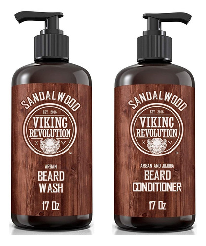 Viking Revolution-set Acondicionador Y Lavado De Barba