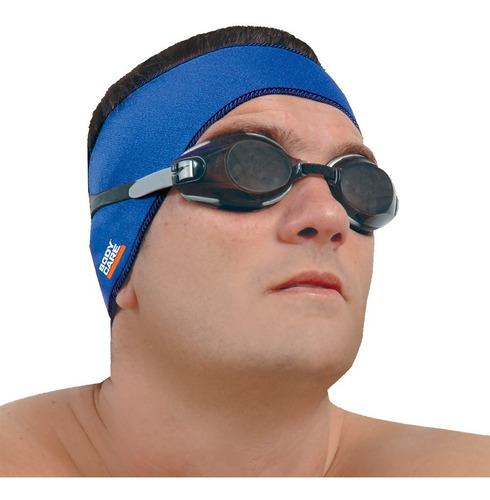 Imagen 1 de 2 de Vincha Natacion Neoprene Sujeta Tapones Body Care Bc2011