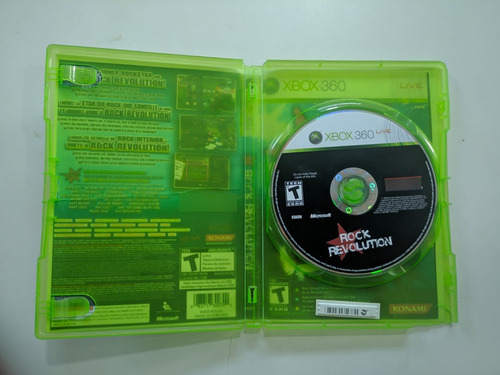 Jogo Para Xbox 360 Rock Revolution (usado) (Usado)