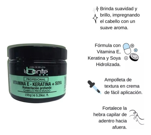Vitamina E Con Keratina Y Soya