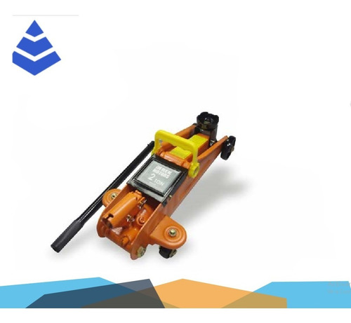 Gata Lagarto 2 Ton C/maletin Plastico Derek Motors Drkfj2t