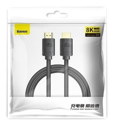 Imagen 7 de 7 de Cable Hdmi 8k Alta Definicion De 3 Metros - Baseus