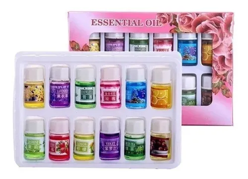 comprar Aceites 12 Escenciales Aromaterapia Para Humificador