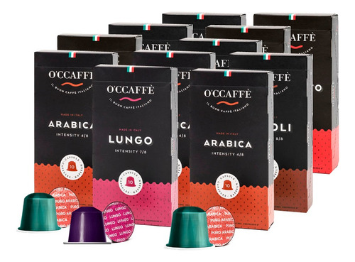 Elige Tu Pack 120 Cápsulas Occaffe Compatibles Con Nespresso