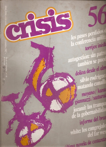 Revista Crisis Nº 56 Diciembre 1987