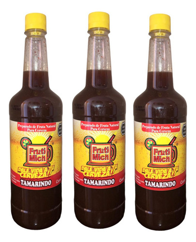 Jarabe Michelada Tamarindo 4l Fruti Mich Cerveza Coctelería