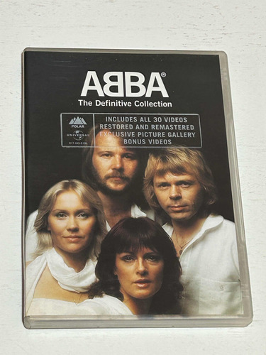 Dvd Abba. The Definitive Collection. Original. Saavedra