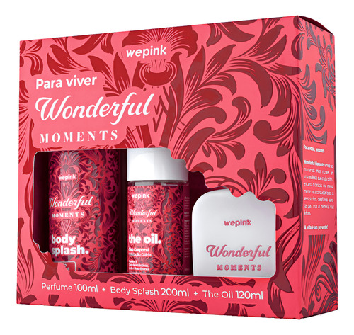 Perfume Wonderful Moments Edição Limitada Wepink
