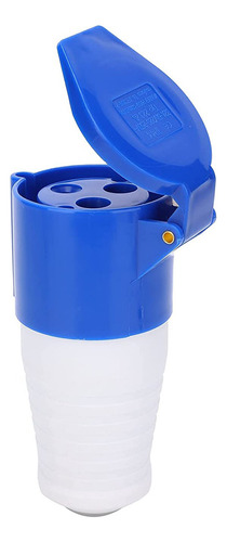 Conjunto Tomada Industrial Plug Macho 2p+t 32a Azul