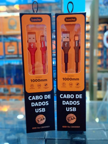 Imagem 3 de 3 de Cabo Usb Inova V8, Tc,iPhone