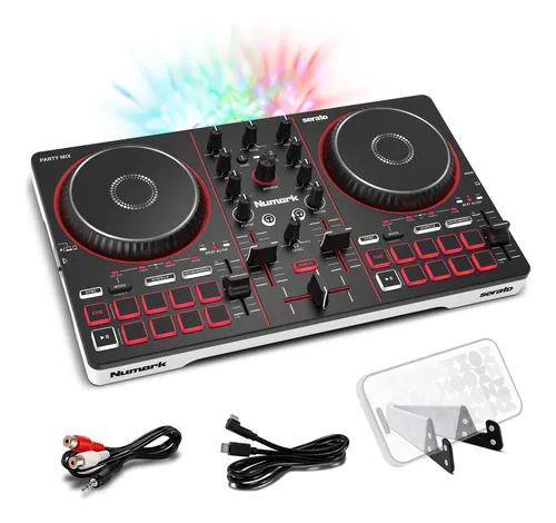 Controlador Dj Numark Party Mix Iii Bluetooth | MercadoLivre