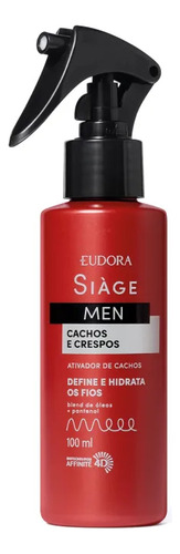 Combo Eudora Siàge Men Cachos E Crespos 5 Itens