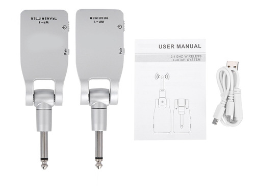 Sistema De Guitarra Inalámbrico Wp-1 2.4g Transmisor Recepto