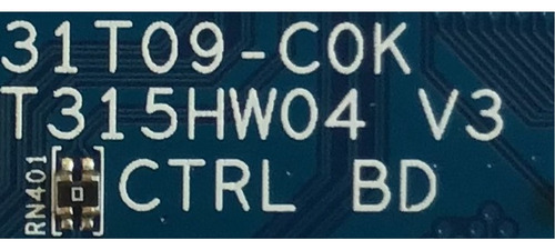 T-con Samsung 5546t03c37 T315hw04 V3 31t09-cok Ln46c630 (Usado)