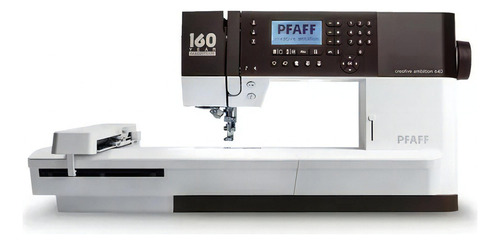 Máquina De Costura E Bordado Pfaff Ambition 640 Cor Preto