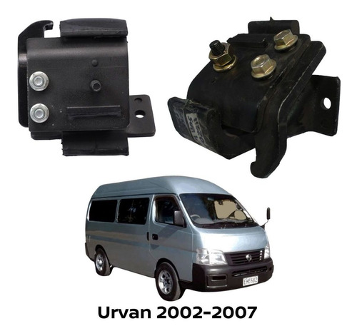 Jgo Soportes Motor Urvan 2007 Motor 2.4