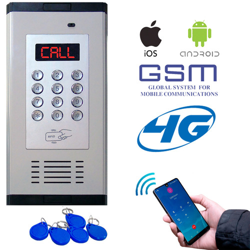 Portero 4g Interfon Gsm Edificio 1000 Usuarios O 200 Casas