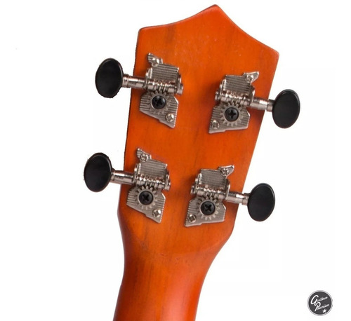 Imagen 9 de 10 de Ukelele Electroacustico Soprano + Funda Acolchada + Cable