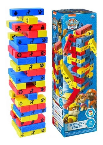 paw patrol jenga