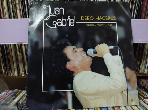 Juan Gabriel Debo Hacerlo Maxi Vinilo,lp,acetato 